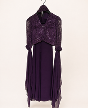 Long Sleeve Sequence Flowy Indo Western Palazzo Set