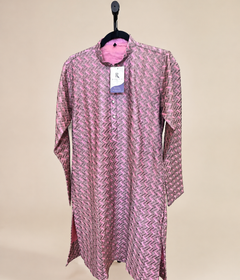 Mens Pink Laknavi Heavy Design