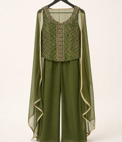 Green traditional pattern Elegant