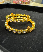 Polki bracelet Kada set of 2