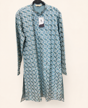 Light Blue White Design Heavy Mens