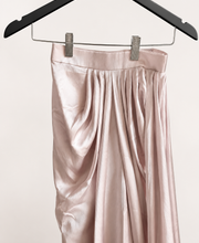 Tube Top Champagne Pink Corset Pre-Stiched Saree