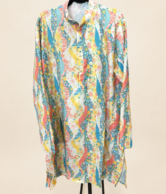 Bright Men’s Kurta Cotton Colorful