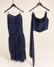 Sparkly Denim Co-Ord Indo Western Dress