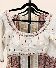 Light Pink Leaf and White Dupatta Lehenga Set