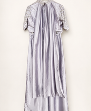 Heavy Lavender Embellished Palazzo Set with Attached Dupatta