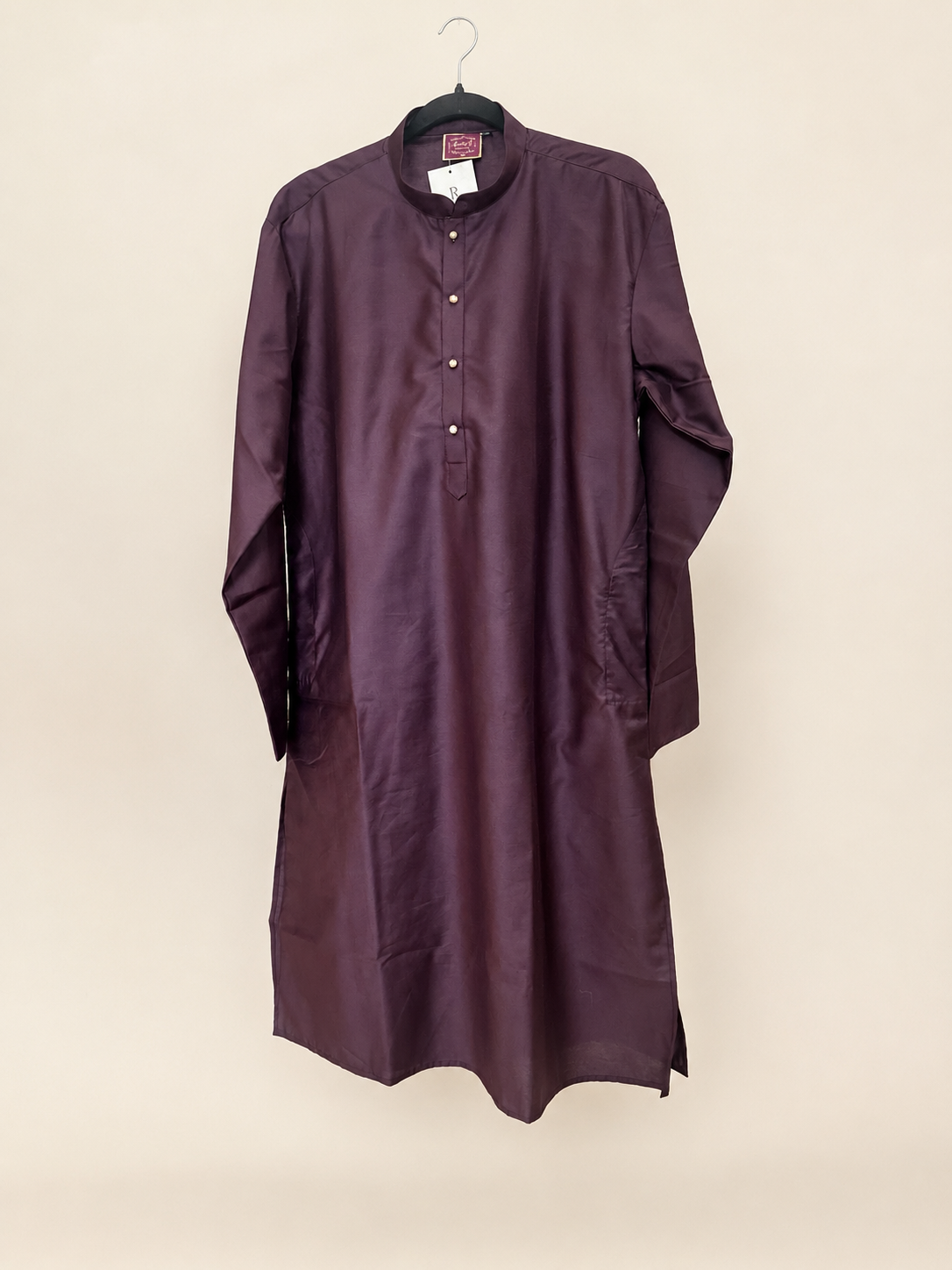 Simple men’s brown kurta