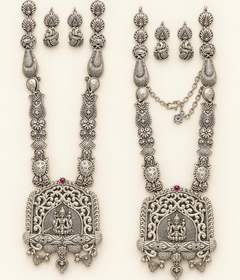 Oxidized Garba Set