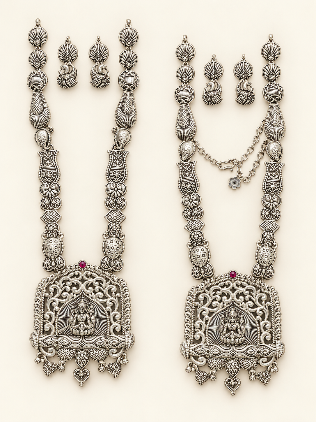 Oxidized Garba Set